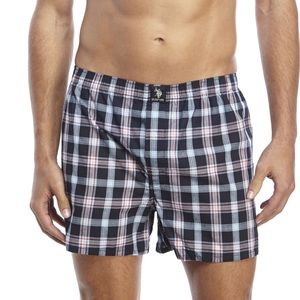 💙 US Polo Plaid Boxers